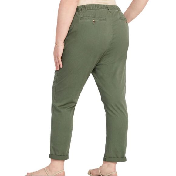 NWOT Old Navy High Waisted OGC Alpine Tundra Cuff Hem Chino Pants Plus Size 4X - Picture 2 of 13